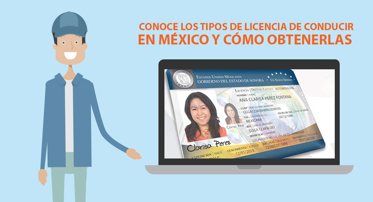 Los tipos de licencia de conducir en México 2024