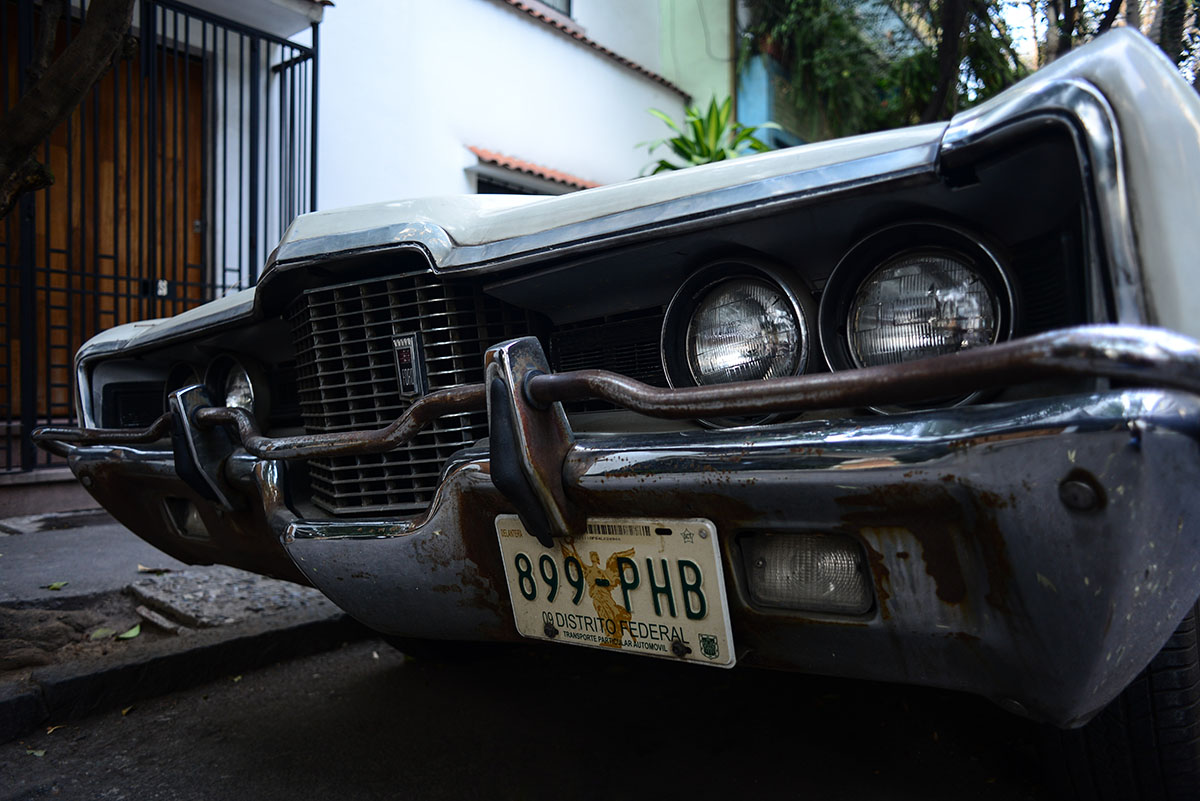 Placas de auto antiguo 