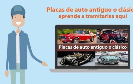 Placas de auto antiguo o clásico, aprende a tramitarlas aquí