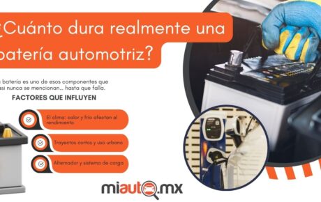 ¿Cuánto dura realmente una batería automotriz?