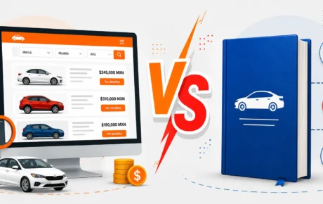 Autocosmos Guía de Precios vs Libro Azul